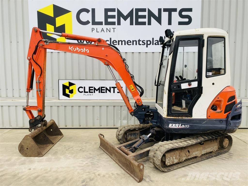 Kubota KX91-3a2 Mini excavators < 7t