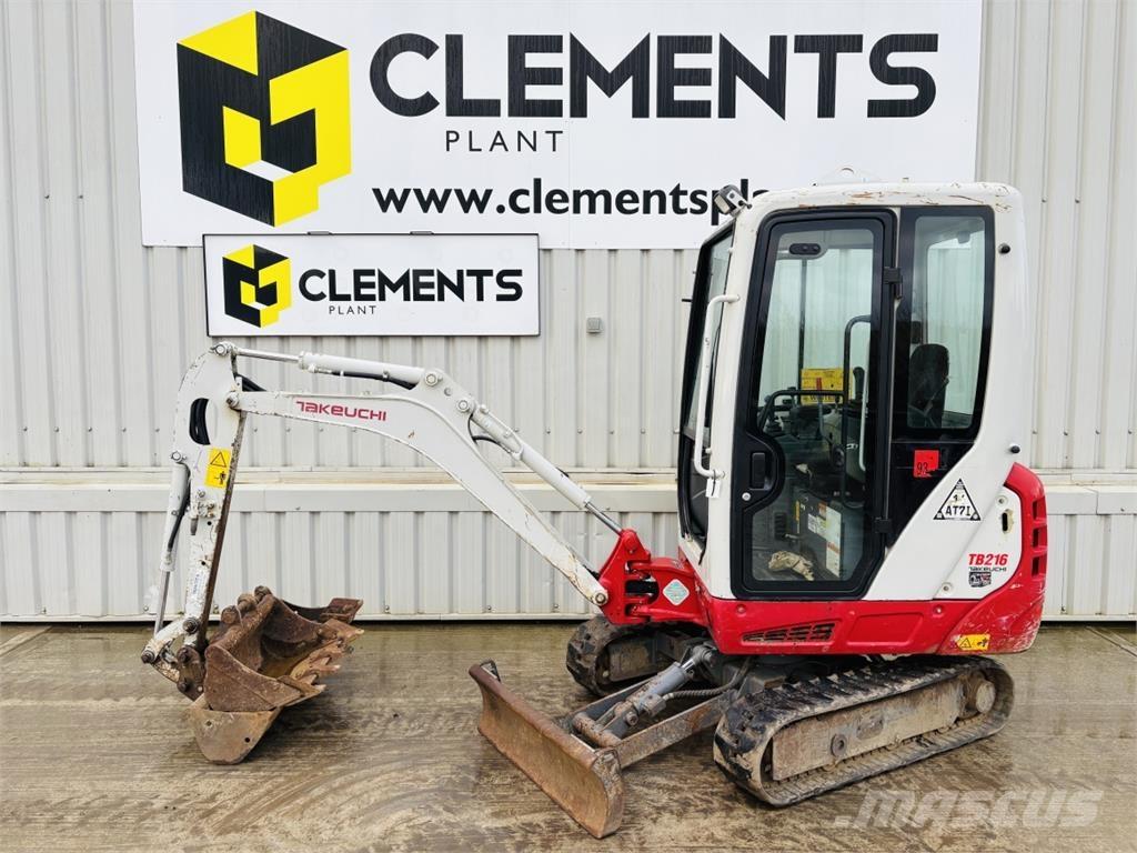 Takeuchi TB216 Mini excavators < 7t