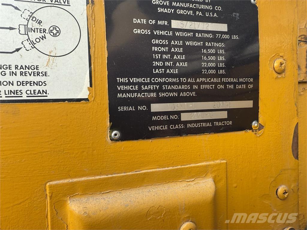 Grove TMS375LP All terrain cranes