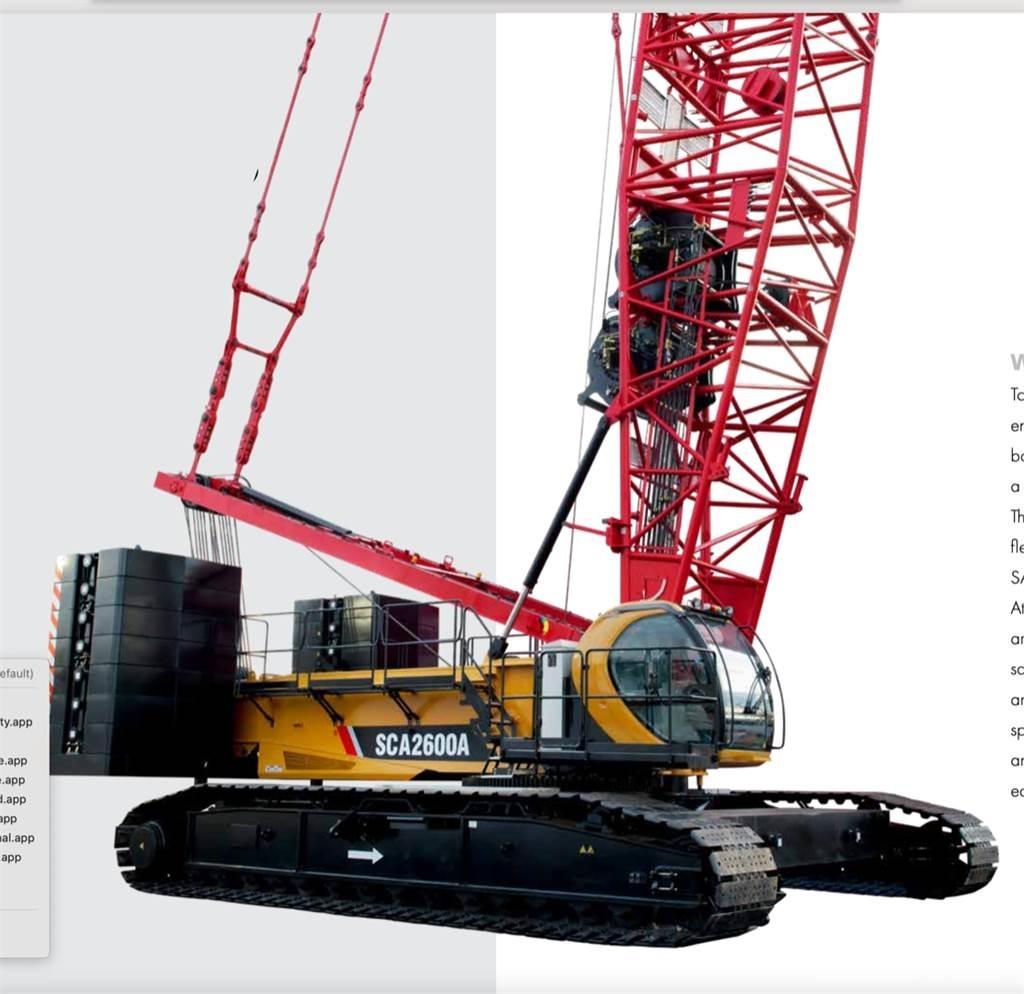 Sany SCA2600A Tracked cranes