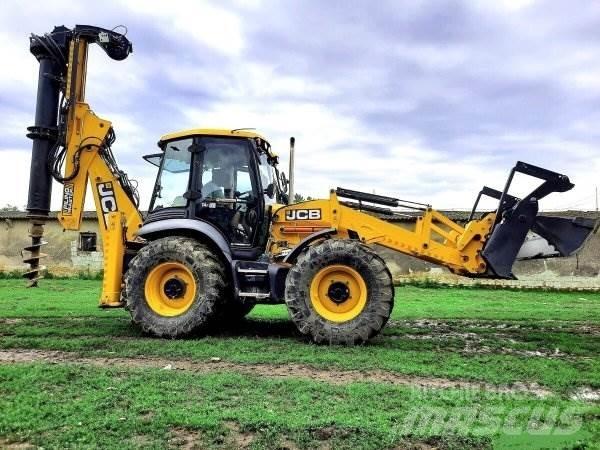 JCB 4CX +Piling Master TLB's