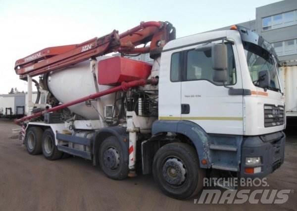 MAN TGA 35.410 +Sermac Concrete pumps