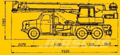 Tatra 148 +ČKD - AD 20 Crane trucks