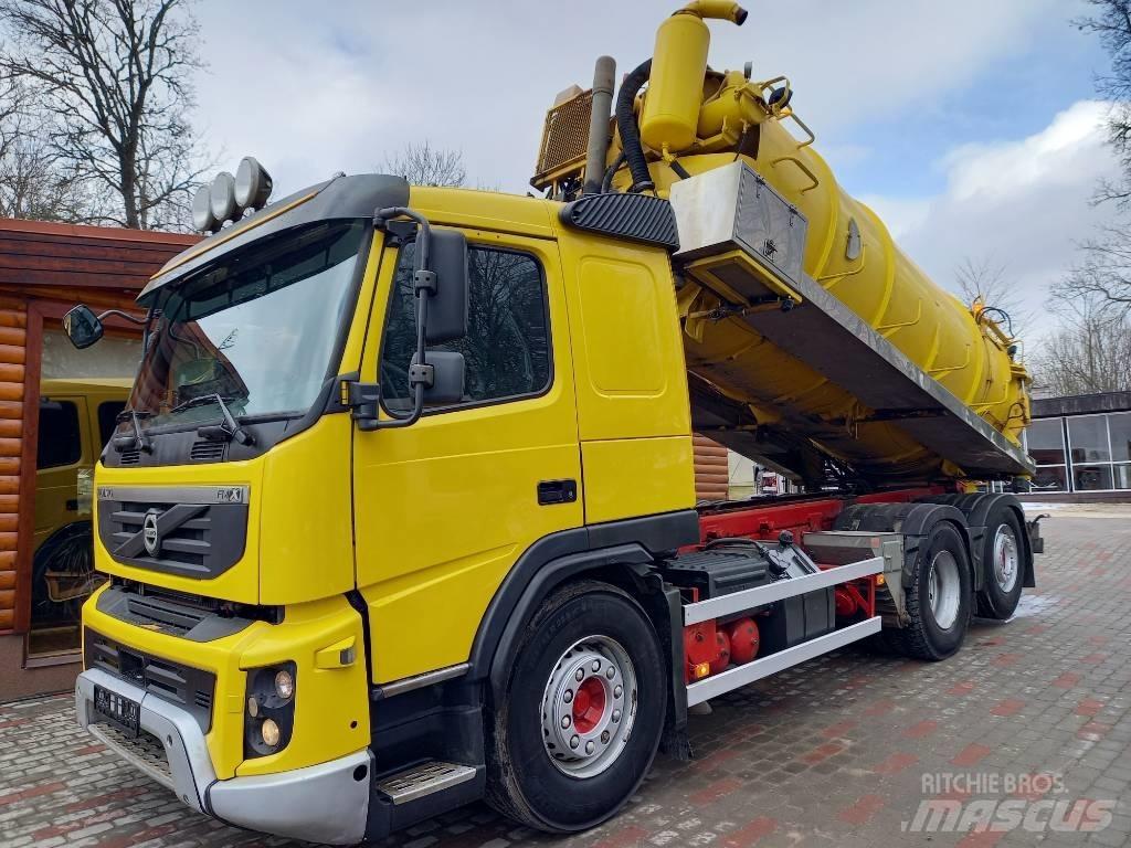 Volvo FMX 450, VACUUM Sewage disposal Trucks