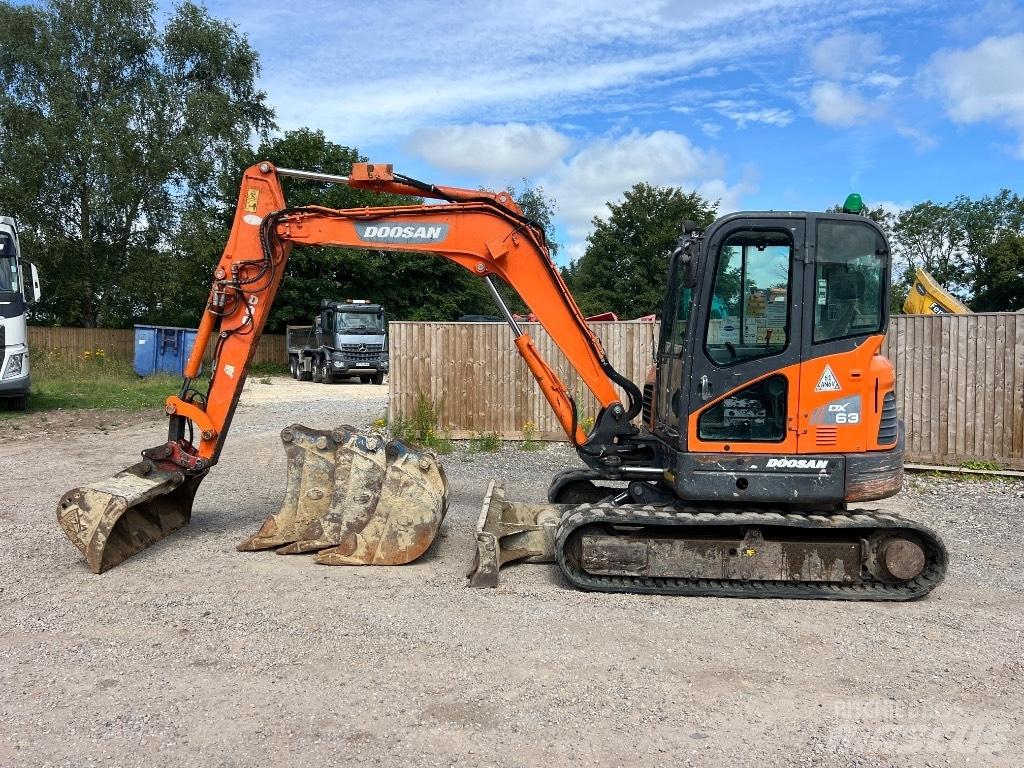 Doosan DX 63-3 Mini excavators < 7t