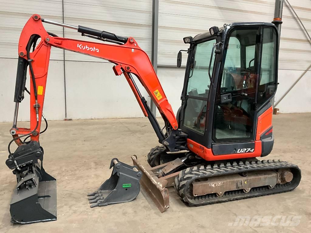 Kubota U 27-4 Mini excavators < 7t