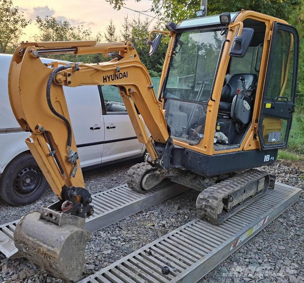 Hyundai R18-9 Mini excavators < 7t