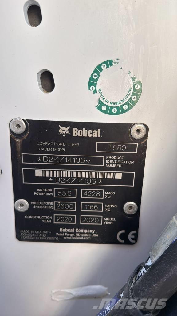 Bobcat T 650 Crawler FEL's