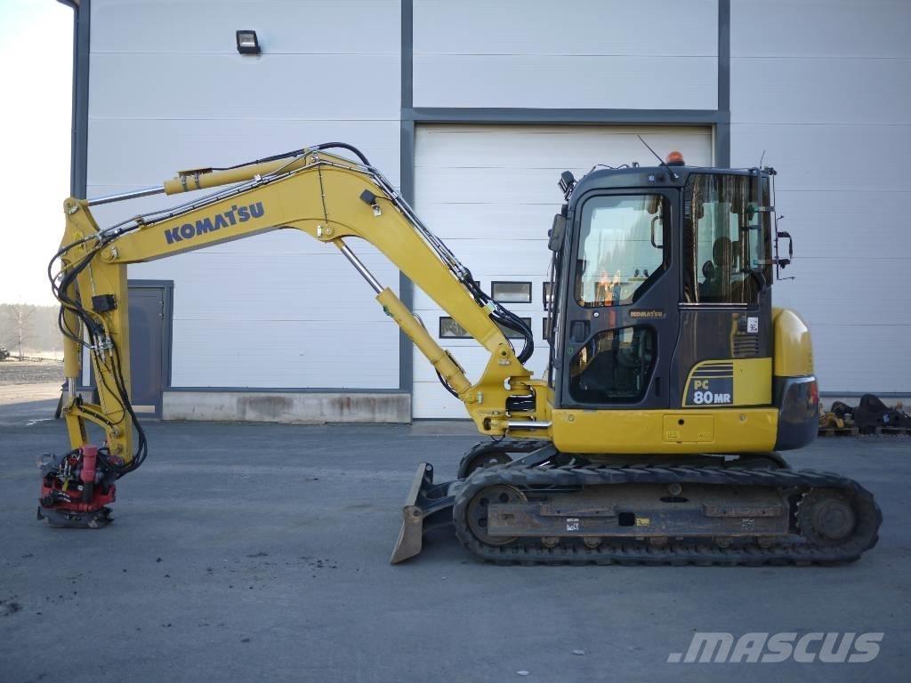 Komatsu PC 80 MR-3 Midi excavators  7t - 12t