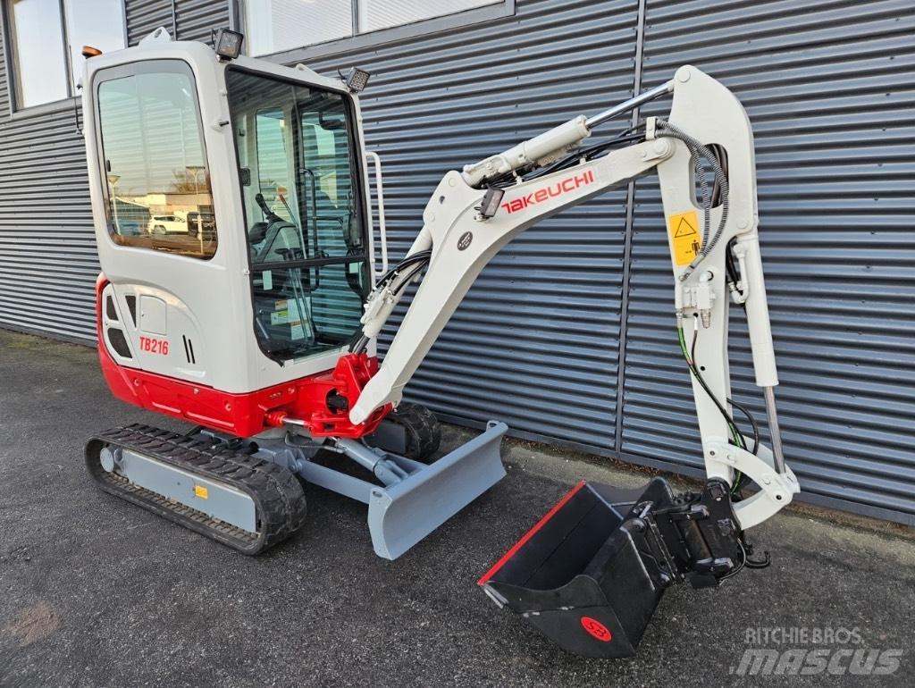 Takeuchi TB 216 Mini excavators < 7t