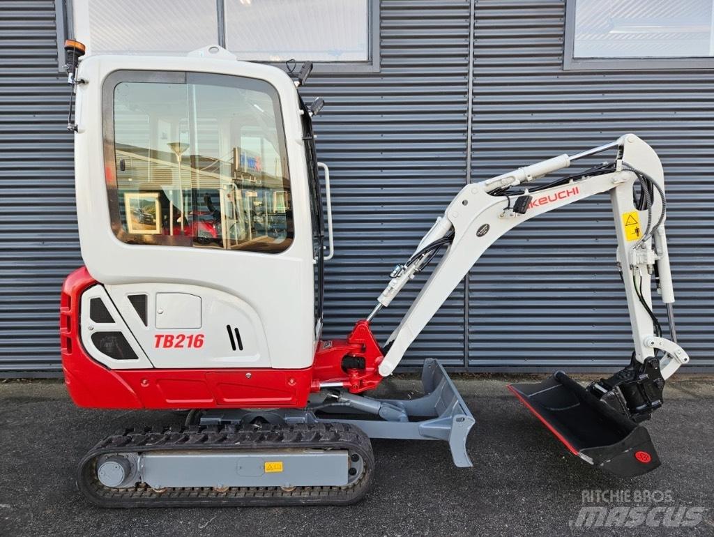 Takeuchi TB 216 Mini excavators < 7t