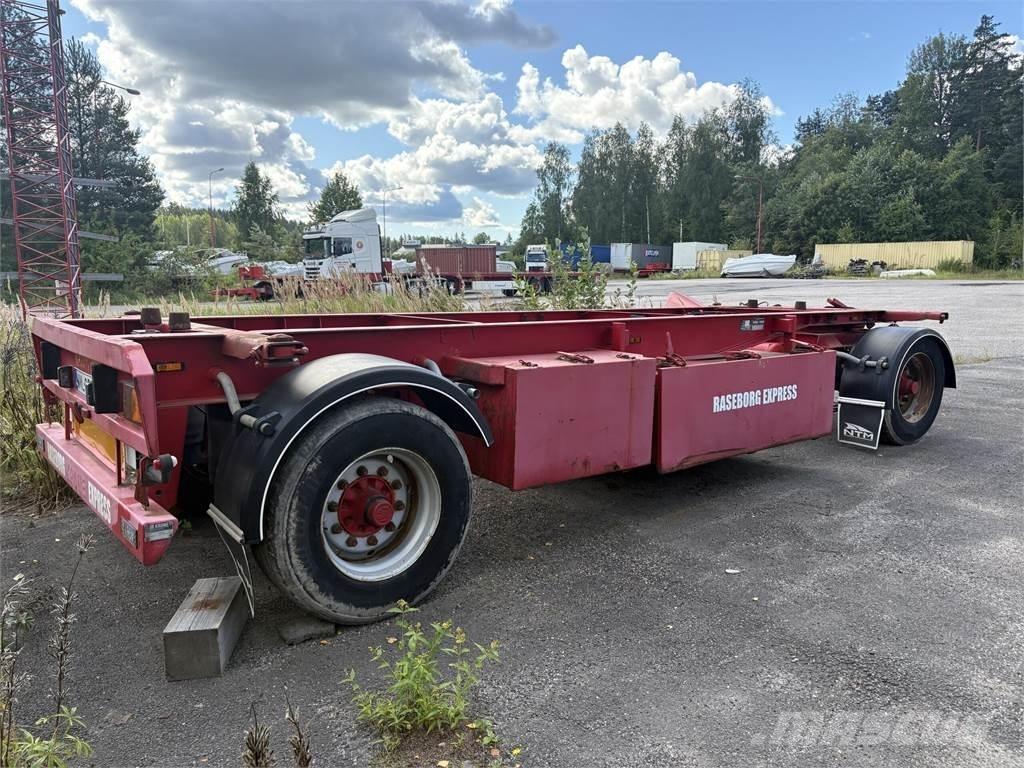 Krone konttikärry Containerframe/Skiploader trailers