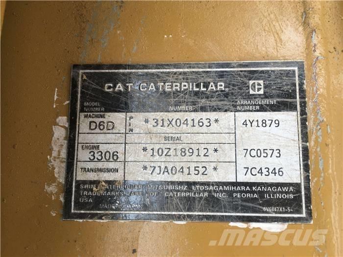 CAT D 6 D Crawler dozers