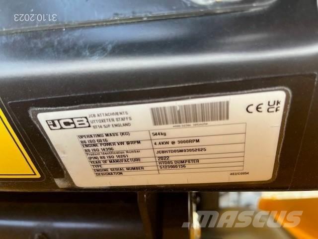 JCB HTD5 Site dumpers