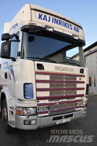 Scania 124 6X2 470 Containerframe/Skiploader trucks