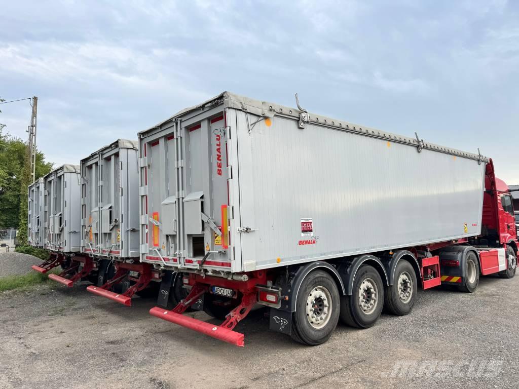 Benalu 45m3,  40.000km! Tipper semi-trailers