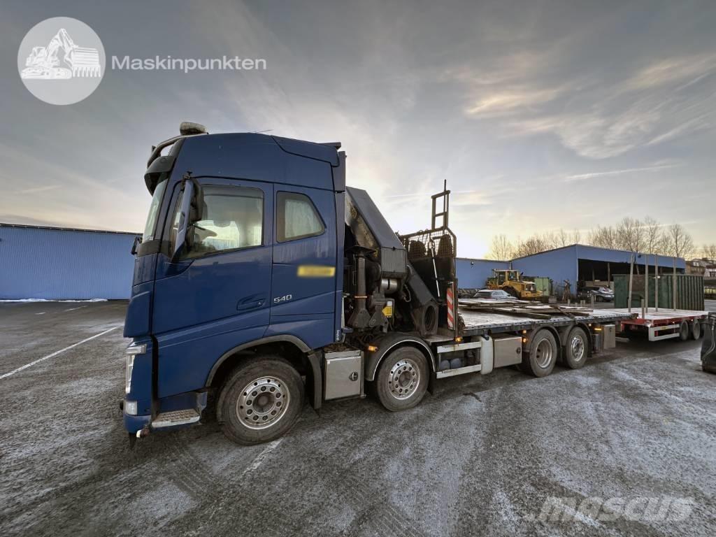 Volvo FH 540 Crane trucks