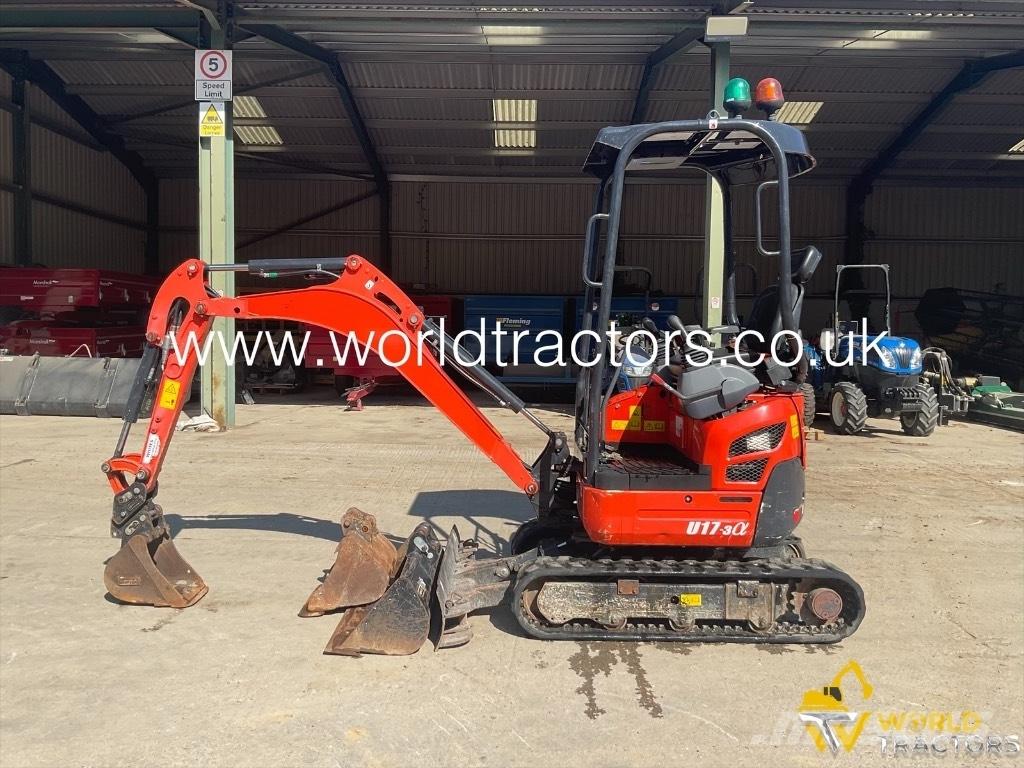 Kubota U 17-3 Mini excavators < 7t