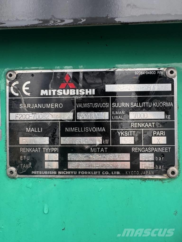 Mitsubishi FD 70 Diesel trucks