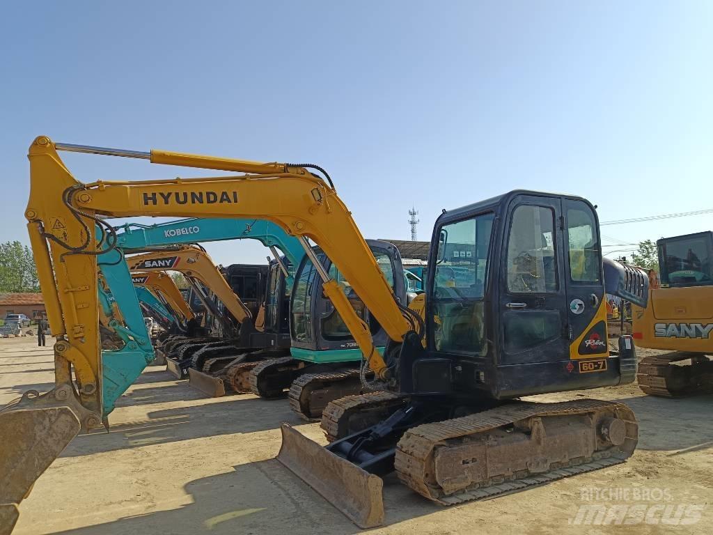 Hyundai R 60-7 Mini excavators < 7t