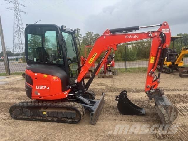 Kubota U 27-4 Mini excavators < 7t
