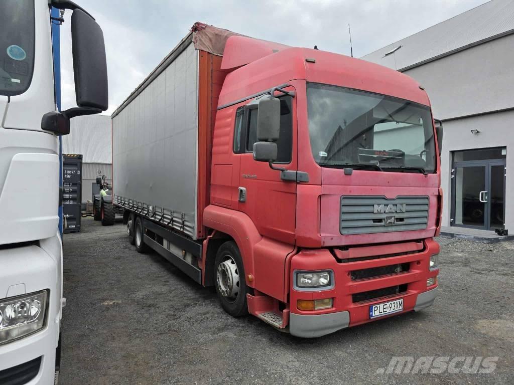 MAN TGA 26.410 Tautliner/curtainside trucks