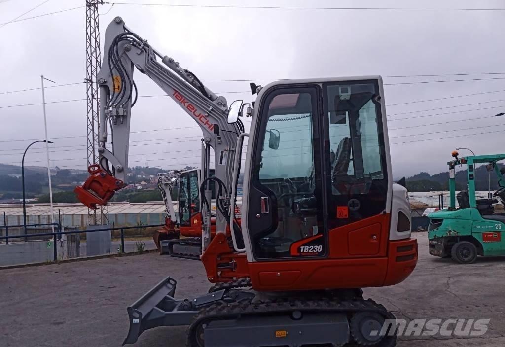 Takeuchi TB 230 Mini excavators < 7t