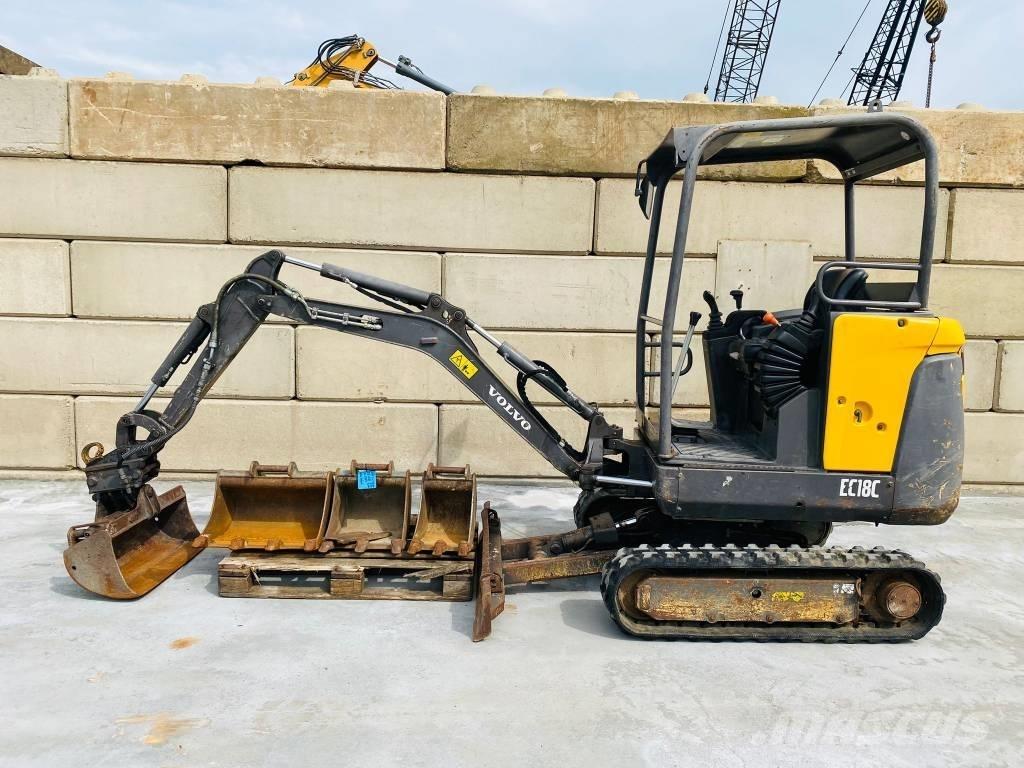Volvo EC 18 C Mini excavators < 7t