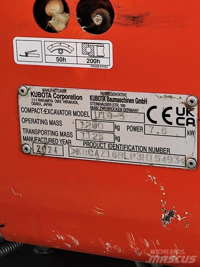 Kubota U 10 Mini excavators < 7t