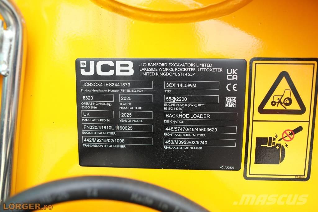 JCB 3 CX - NEW TLB's