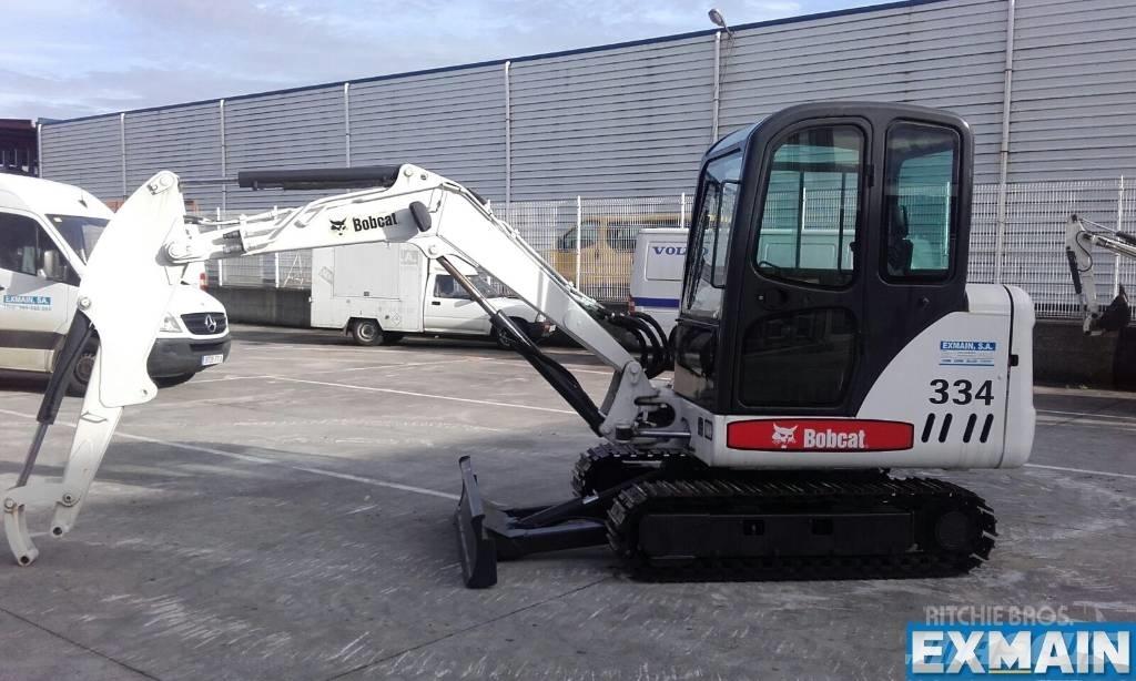 Bobcat 334 G Mini excavators < 7t