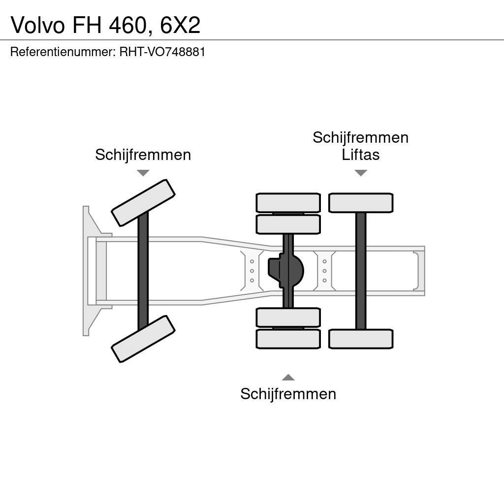 Volvo FH 460, 6X2 Truck Tractor Units