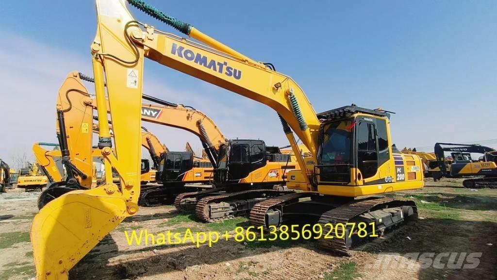Komatsu PC 200-8 Crawler excavators