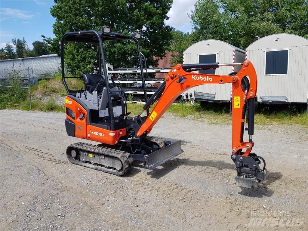Kubota KX016-4 Mini excavators < 7t