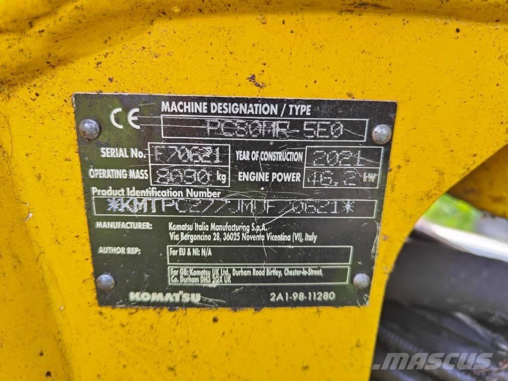 Komatsu PC 80 MR-5 Midi excavators  7t - 12t