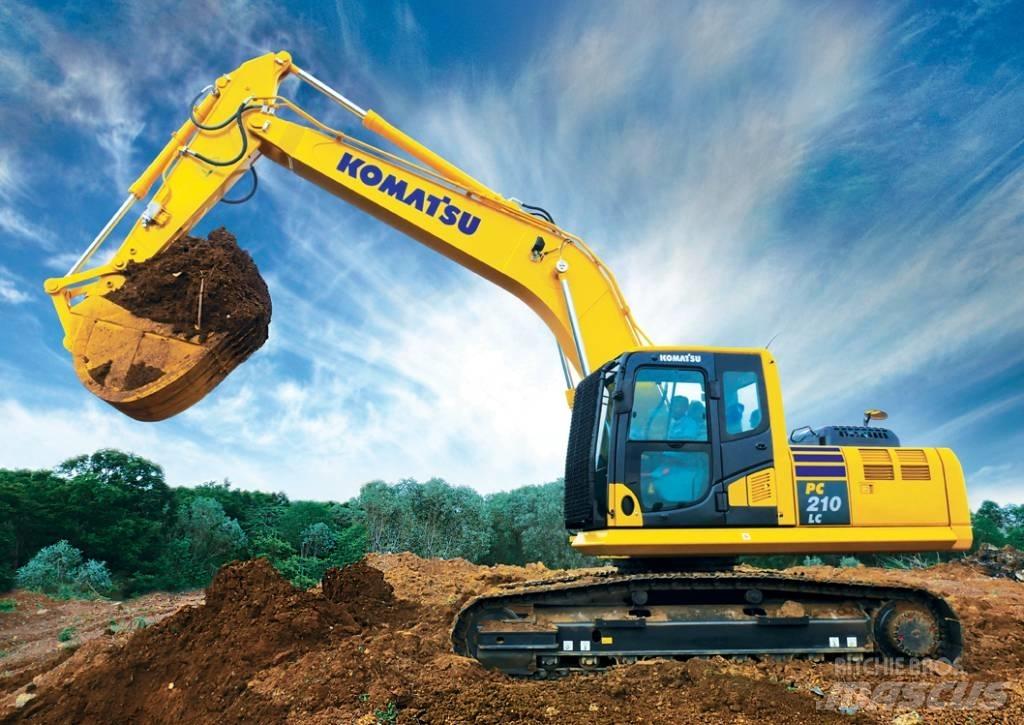 Komatsu PC 210 LC Crawler excavators