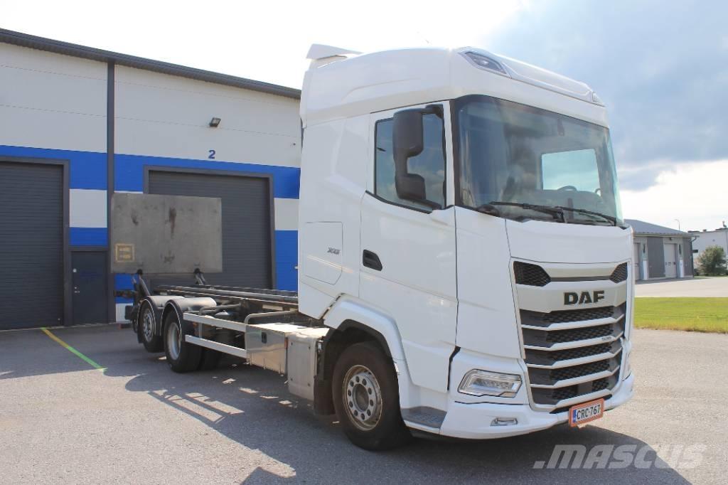 DAF XG 530 FAN Containerframe/Skiploader trucks