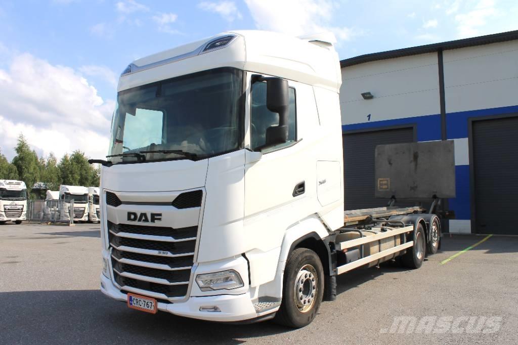 DAF XG 530 FAN Containerframe/Skiploader trucks