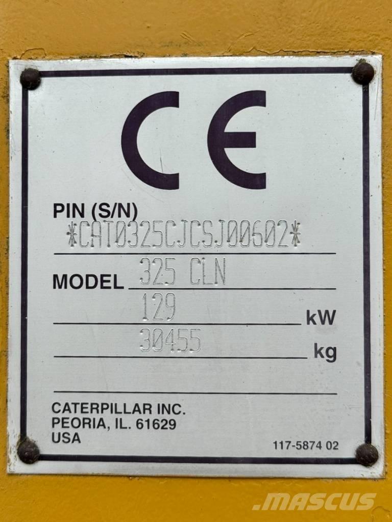CAT 325CLN LR Long reach excavators