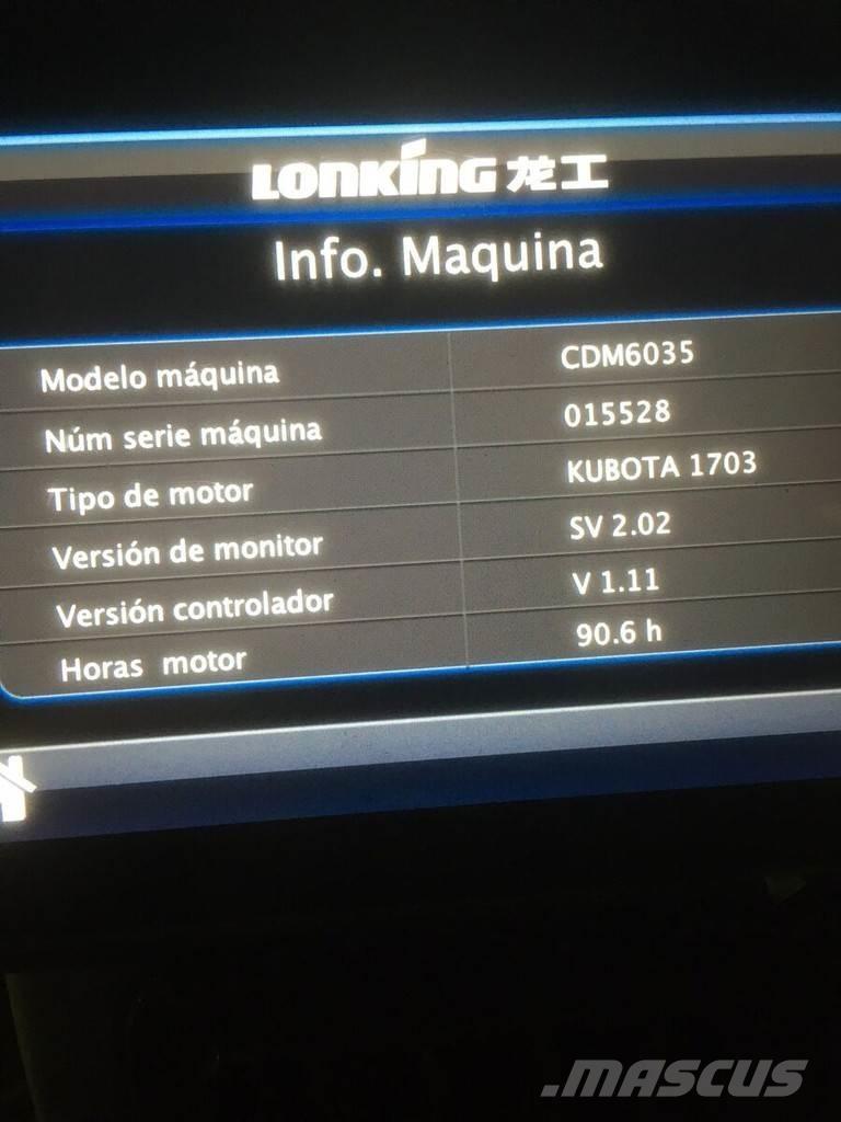 Lonking CDM6035 Mini excavators < 7t