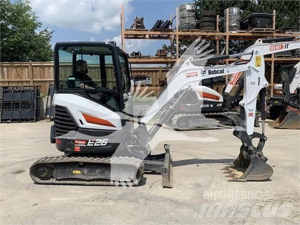Bobcat E26 Mini excavators < 7t