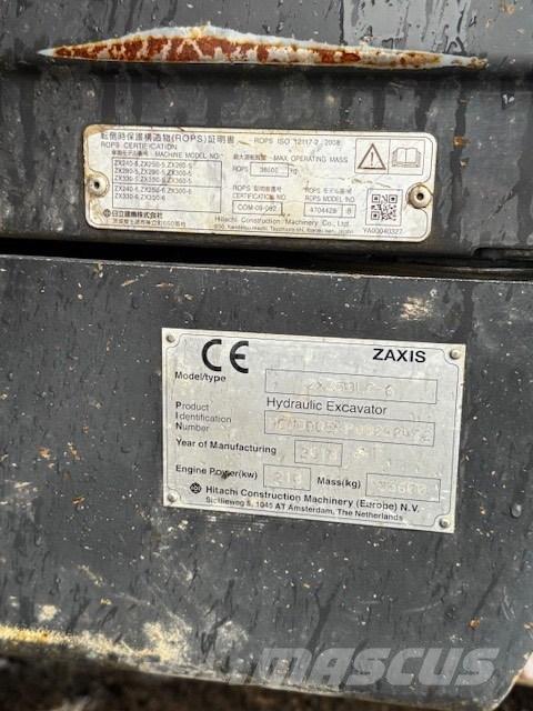 Hitachi ZX 350 LC-6 Crawler excavators