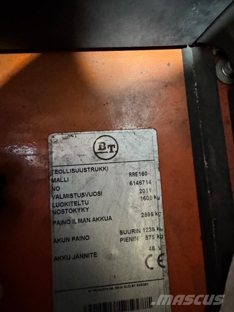 BT RR E 160 Reach truck