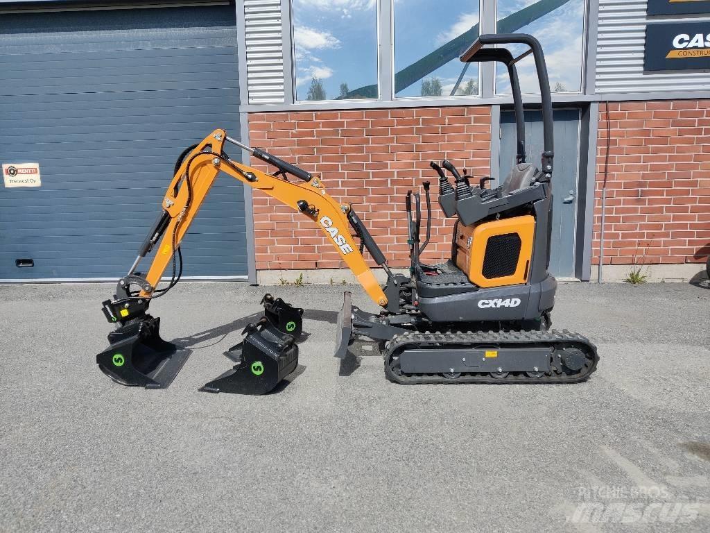 CASE CX 14 D Mini excavators < 7t