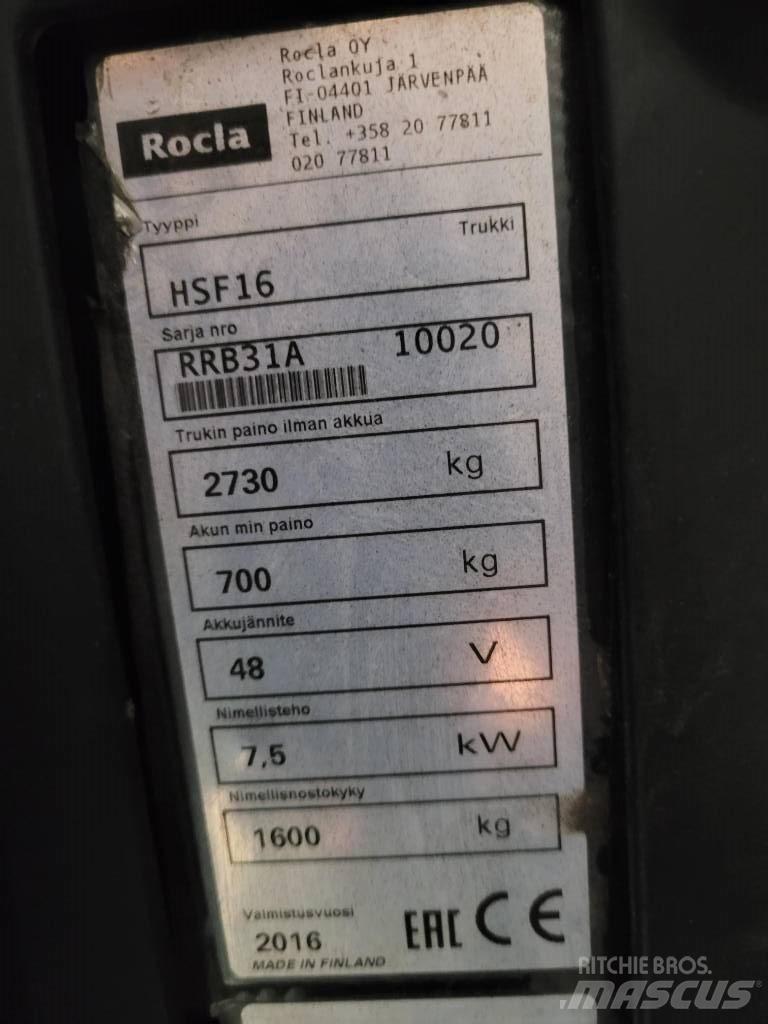 Rocla HSF16 Reach truck