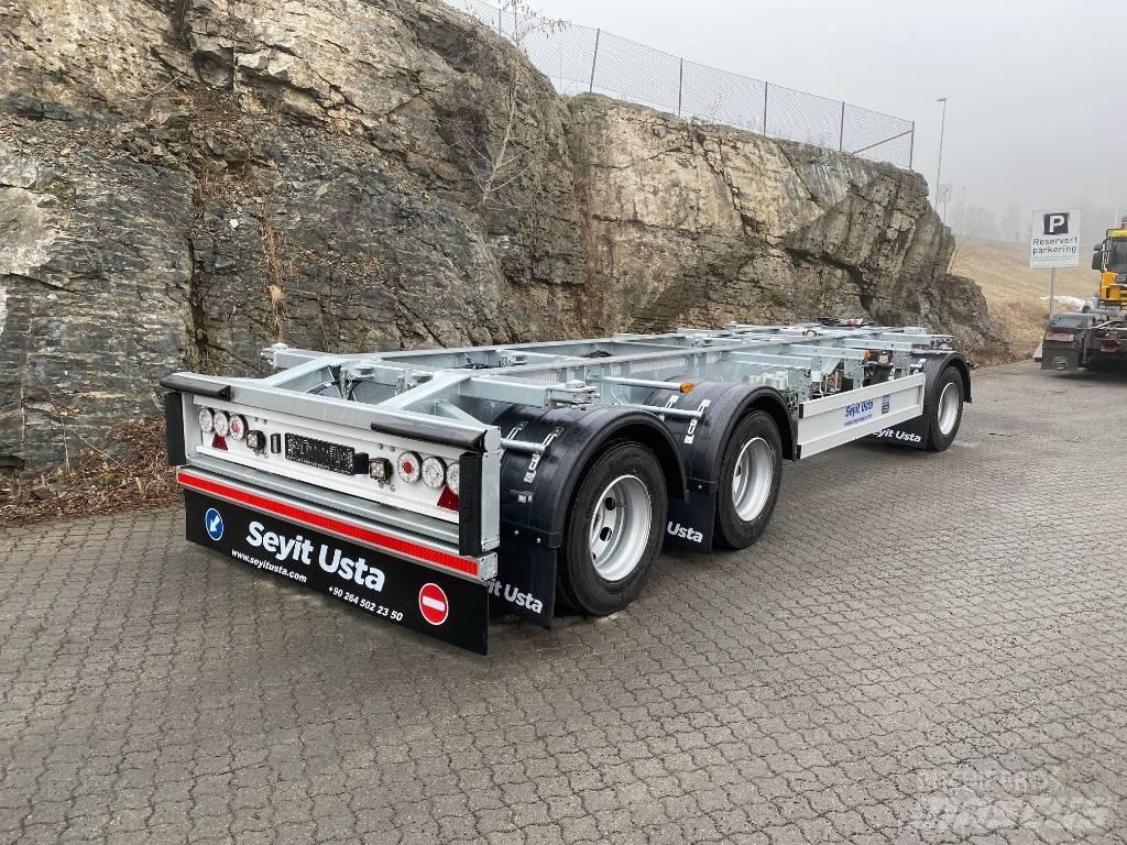  sayet usta con sl30 Containerframe/Skiploader trailers