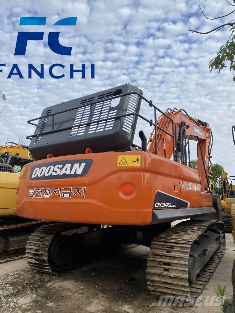 Doosan DX 340 LC Crawler excavators