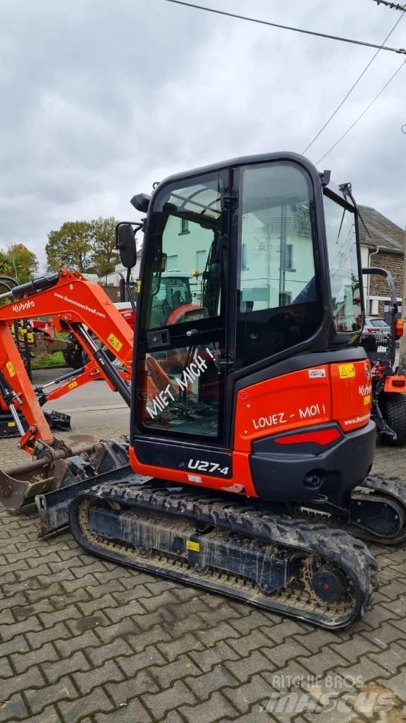 Kubota U 27-4 Mini excavators < 7t