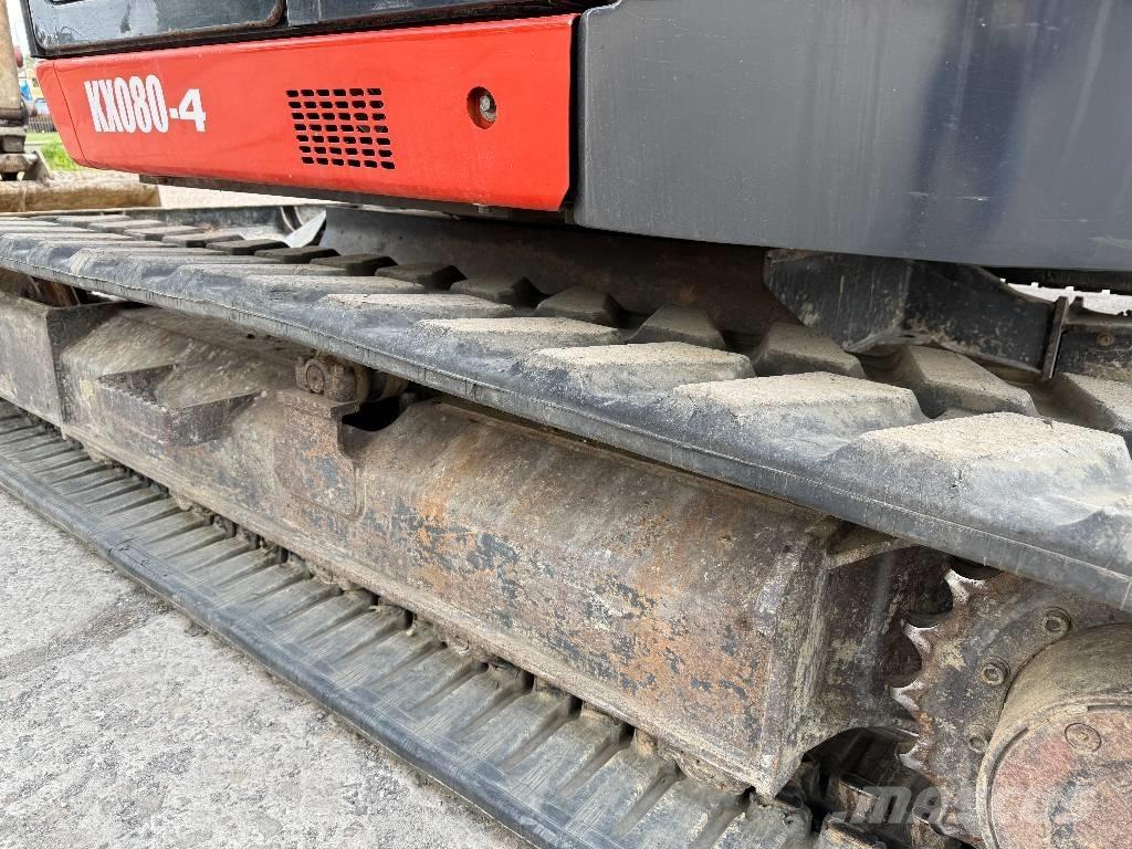 Kubota KX 080-4 Midi excavators  7t - 12t