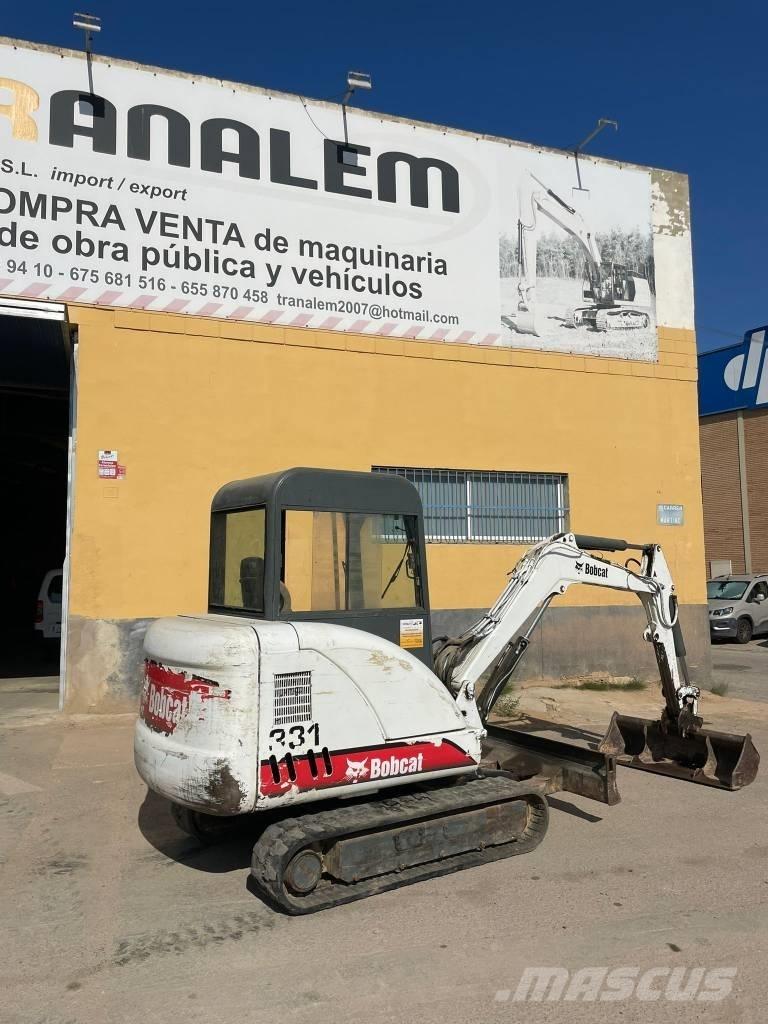 Bobcat 331 Mini excavators < 7t